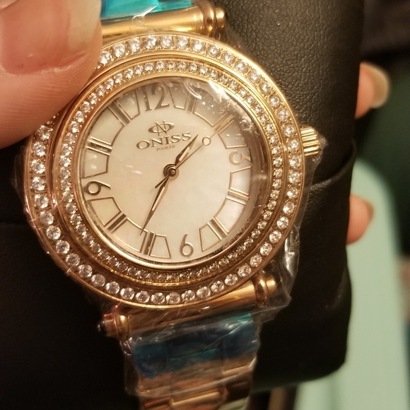 Oniss luxury rose gold watch main image 5